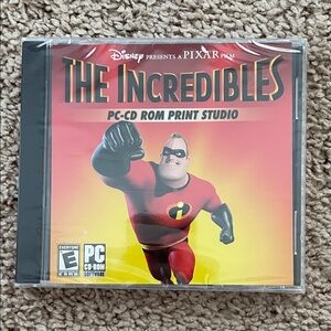 The Incredibles PC-CD ROM Print Studio